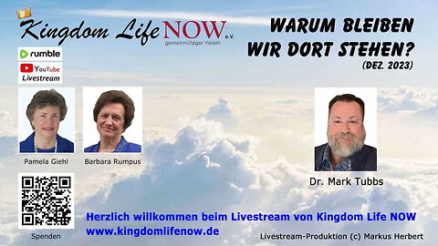 Warum bleiben wir dort stehen? (Dr. Mark Tubbs / Dez. 2023)