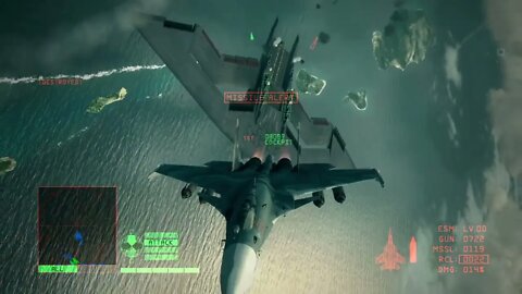 ACE COMBAT 6, First Time Playthrough, Mission 9, Hard, S-Rank