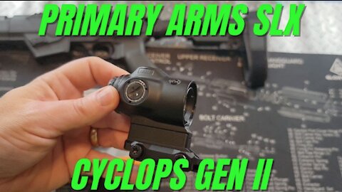 Primary Arms SLx 1X MicroPrism with ACSS Cyclops Gen 2 Reticle