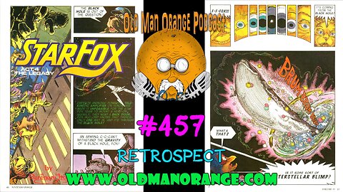 Star Fox Nintendo Power Comic Retrospect - Old Man Orange Podcast
