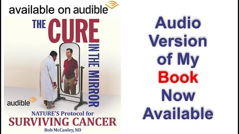 Audio version of my book - Cure in the Mirror - Available on Audible.