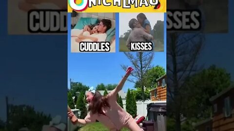 Best Nichlmao and girlfriend kiss #shorts