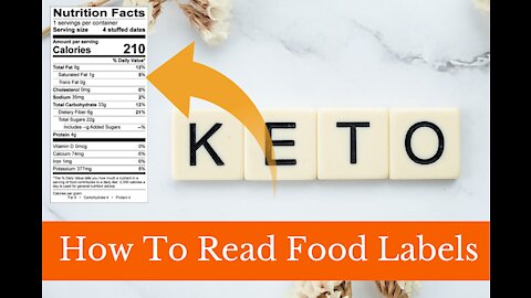 The Healthy Keto Diet - How To Read Food Labels - Ketosis For Health - The Ketogenic Diet