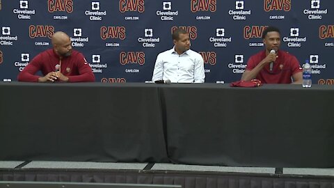 Cleveland Cavaliers introduce Evan Mobley