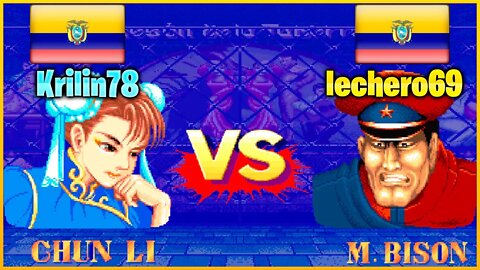 Street Fighter II': Champion Edition (Krilin78 Vs. lechero69) [Ecuador Vs. Ecuador]