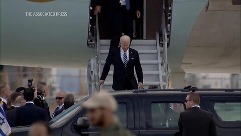 Biden arrives in Israel on high stakes trip