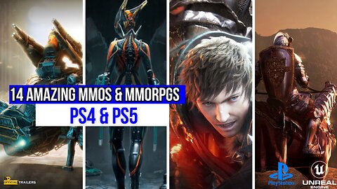 Experience the ultimate Gaming Adventure with the top 14 MMOs for PS4 & PS5