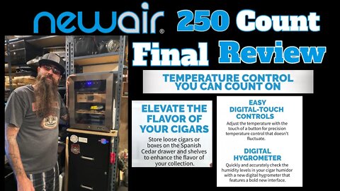 New Air 250 Count Humidor Final Review 2020 | Cigar Prop