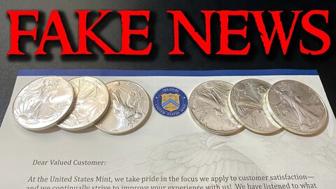 The US MINT is LYING!