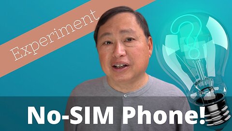 Using Phones with No-SIM Cards and Other Privacy Experiments. Privacy Guy