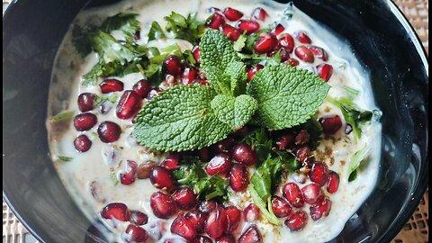 Pomegranate raita |Amar Raita