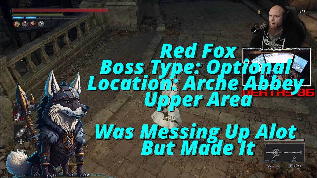 Red Fox Boss Type Optional Location Arche Abbey Upper Area