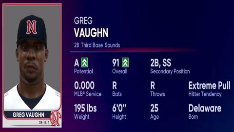 How To Create Greg Vaughn MLB The Show 22