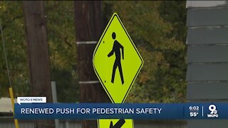 Renewed push for pedestrian safety in Cincinnati