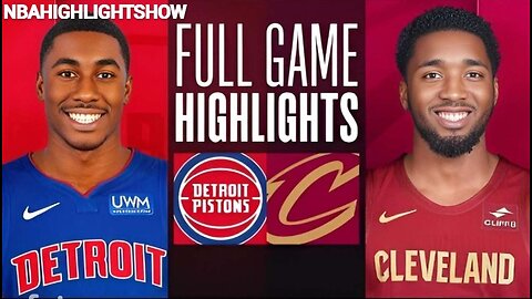 Cleveland Cavaliers vs Detroit Pistons Full Game Highlights | Jan 31 | 2024 NBA Season