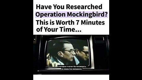 Operation Mockingbird explained