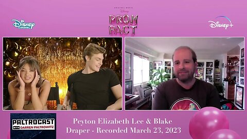 Peyton Elizabeth Lee & Blake Draper On Disney+'s "Prom Pact," "Doogie Kameāloha, M.D." & More