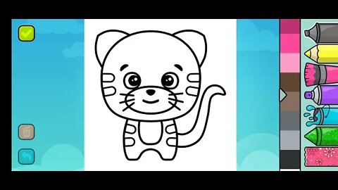 Coloring book- games for kids App👶No Copyright Videos👶#coloringbook #kidsgames #kidsgamevideo Clip12