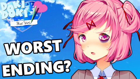 THE "BLUE SKY" ENDING (NATSUKI ROUTE) | DOKI DOKI BLUE SKIES (PART 18)