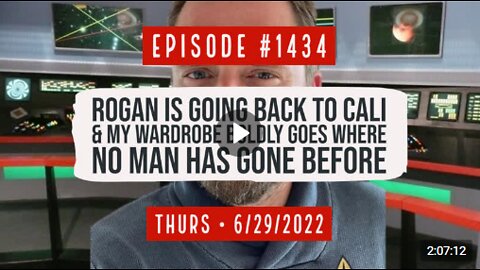 Owen Benjamin #1434 Rogan Is Going Back To Cali & My Wardrobe Boldly Goes Where No Man Has Gone Before