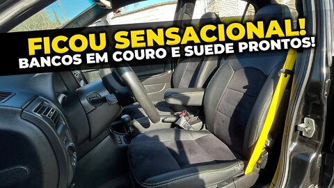 Chevrolet Astra - BANCOS EM COURO E SUEDE FINALIZADO!