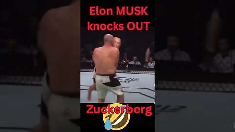 Elon Musk knocks OUT Mark Zuckerberg! #elonmusk #markzuckerberg #shortsvideo #shortsfeed #shorts