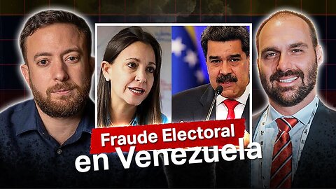 "En Venezuela no hay forma de tener elecciones libres" | Agustin Laje y Eduardo Bolsonaro
