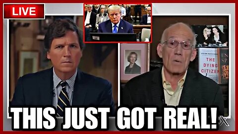 🔴LIVE: Tucker DROPS BIG NEWS About Trump's NYC CASE!! Victor Davis Hanson STEPS in and says THIS..