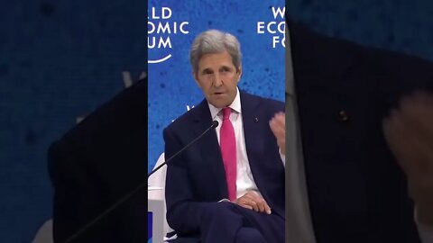 Humans Are Causing Climate Change | John Kerry WEF22 Davos