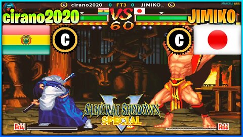 Samurai Shodown V Special (cirano2020 Vs. JIMIKO_) [Bolivia Vs. Japan]