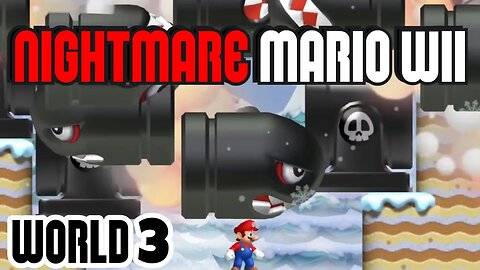 LEMMY'S BALLS | Nightmare Mario Wii | World 3
