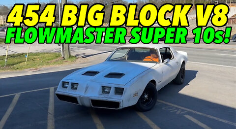 1981 Pontiac Firebird 454 Big Block V8 SWAP w/ FLOWMASTER SUPER 10s!