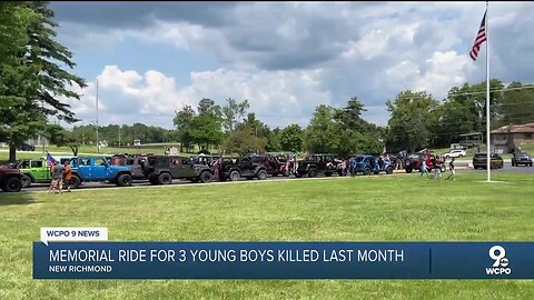 Hundreds take part in memorial ride and fundraiser for Doerman boys family