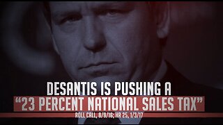 DeSantis Fought Against Trump’s America First Agenda In Washington?