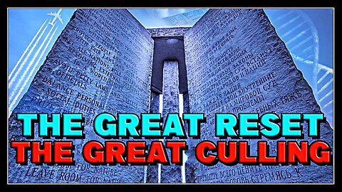 The Great Reset is the Great Culling