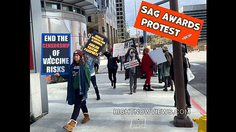 SAG Awards Hollywood Mandate Protest 02/26/23