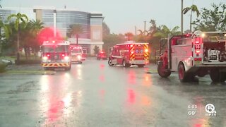 Fire crews investigate smell of smoke at Jupiter Medical Center