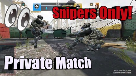 2v2 Sniper Only Action! | CODM Highlights