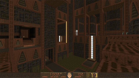 Slipgate Vertigo - Doom II level by Stephen Wadsworth (Urthar)