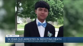 14-year-old arrested in 14-year-old's death