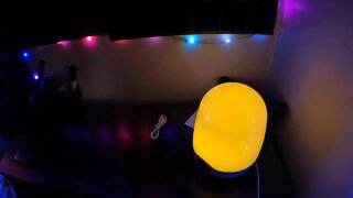 Unboxing: Night Light Bluetooth Speaker, All-IN-1 LED Color Changing Night Light Alarm Clock