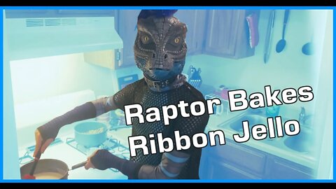 Raptor Snacks: Ribbon Jello!