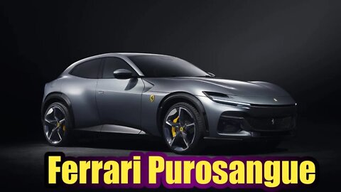 Ferrari Purosangue - le debut d une nouvelle ere Automoto #outonbail #ferrari