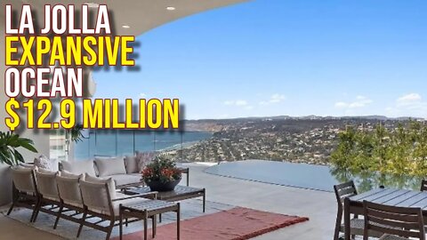 Explore $12.9 Million Expansive Ocean Views La Jolla