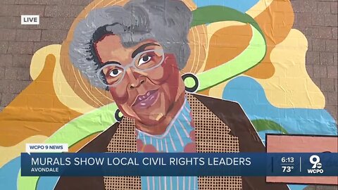 Murals showcase Cincinnati-area Civil Rights leaders