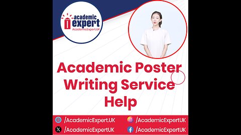 Academic Poster Writing Service | academicexpert.uk