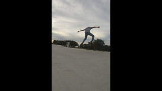 Cleanest ollie #viral #skateboarding