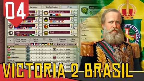 Brasil: Oitava Maior POTÊNCIA MUNDIAL! - Victoria 2 (2020) #04 [Série Gameplay Português PT-BR]