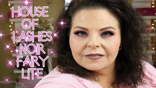 HOUSE OF LASHES NOIR FAIRY LIGHT LASHES - DEMO AND MINI REVIEW l Sherri Ward