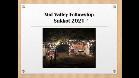 Children's Sukkot 2021 ~ Mid-Valley Fellowship ~ Short version